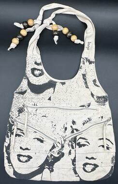 Marilyn Monroe Andy Warhol Loop NYC Canvas Shoulder Bag Purse